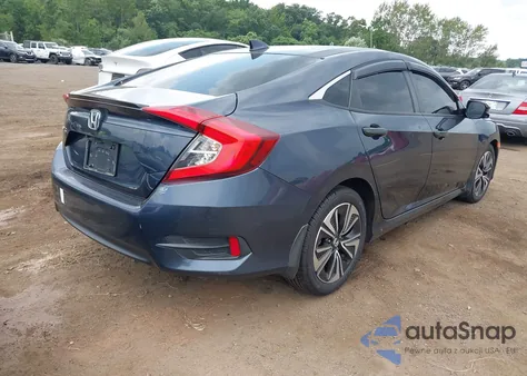 2018 Honda Civic Ex-T из США, поврежденный, VIN JHMFC1F34JX037438